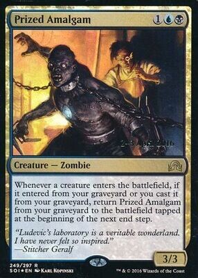 Prized Amalgam 249/297 - SOI Pre-Release Foil Promo
Magic: The Gathering Promo Cards