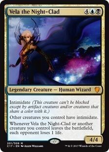Vela the Night-Clad 201/309
Commander 2017 Singles