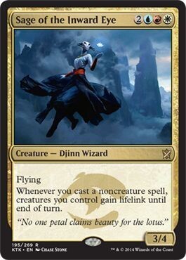 Sage of the Inward Eye 195/269 - Khans of Tarkir Singles