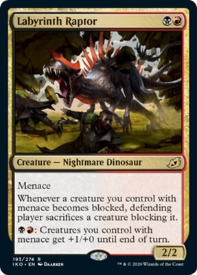 Labyrinth Raptor 193/274 Ikoria: Lair of Behemoths Singles (Español)