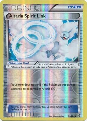 Altaria Spirit Link - 91/124 - Uncommon Reverse Holo
XY: Fates Collide Reverse Holo Singles