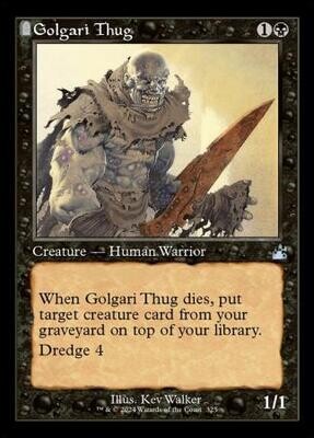 Golgari Thug Retro Frame 0325
Ravnica Remastered Collector Booster Singles