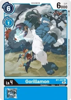 Gorillamon - BT1-037 (Alternate Art) - Starter Deck 08: Ulforce Veedramon (ST-8)
Starter Deck 08: Ulforce Veedramon