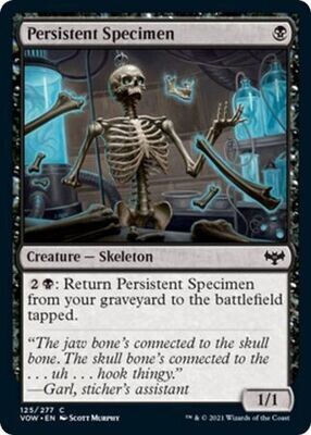 Persistent Specimen 125/277 - Innistrad: Crimson Vow Singles