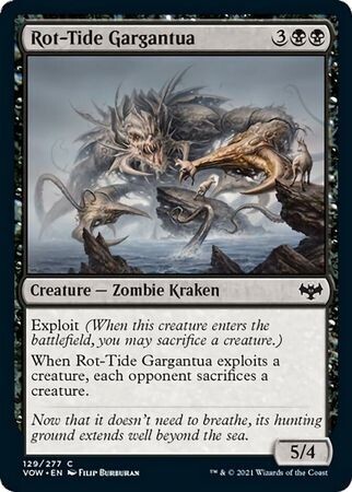 Rot-Tide Gargantua 129/277 - Innistrad: Crimson Vow Singles