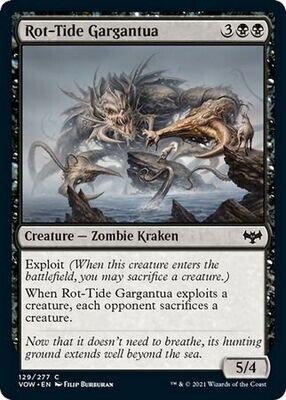 Rot-Tide Gargantua 129/277 - Innistrad: Crimson Vow Singles