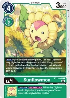 Sunflowmon - Versus Royal Knights (BT13)
Versus Royal Knights