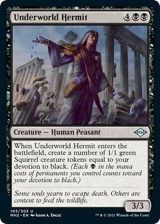 Underworld Hermit 105/303 - Modern Horizons 2 Singles