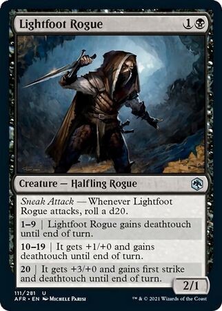 Lightfoot Rogue 111/281 - Adventures in the Forgotten Realms Singles