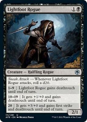 Lightfoot Rogue 111/281 - Adventures in the Forgotten Realms Singles