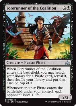 Forerunner of the Coalition 072/196 - Rivals of Ixalan Singles (Español)