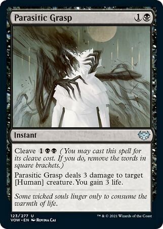 Parasitic Grasp 123/277 - Innistrad: Crimson Vow Singles (Español)
