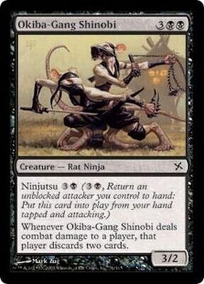 Okiba-Gang Shinobi
Betrayers of Kamigawa Singles