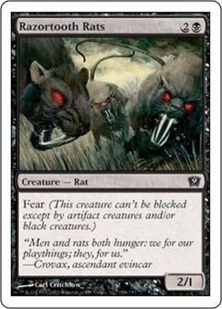 Razortooth Rats
MTG 9th Edition Singles