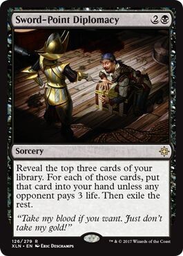 Sword-Point Diplomacy 126/279
Ixalan Singles Foil
