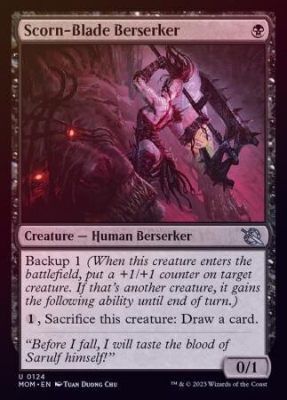 Scorn-Blade Berserker 0124 - Foil
March of the Machine Foil Singles