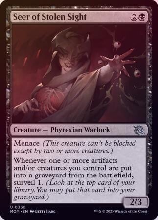Seer of Stolen Sight 0330 - Foil
March of the Machine Foil Singles