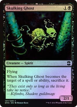 Skulking Ghost 107/249 - Foil
Eternal Masters Foil Singles