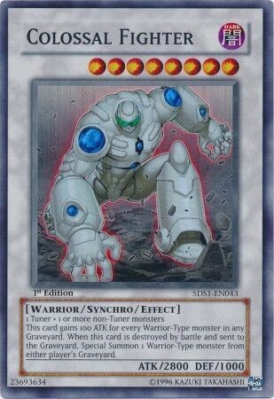 Colossal Fighter - 5DS1-EN043 - Super Rare 1st Edition
Starter Deck: 5D&#39;s (2008) 1st Edition Singles
