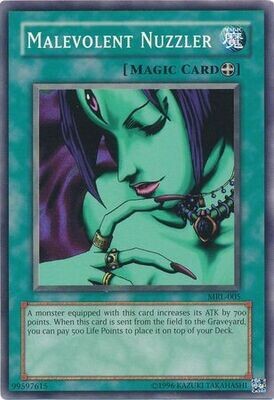 Malevolent Nuzzler - MRL-005 - Common Unlimited
Magic Ruler [MRL] Unlimited Singles