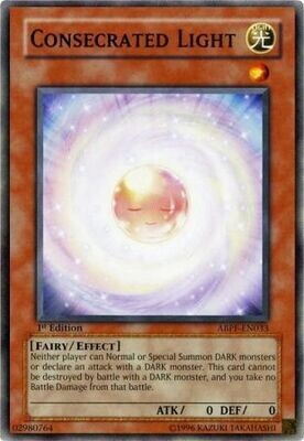 Consecrated Light - ABPF-EN033 - Common 1st Edition Absolute Powerforce [ABPF] 1st Edition Singles