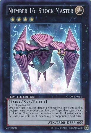 SJ Number 16: Shock Master - CT09-EN014 - Super Rare
Yu-Gi-Oh! Promo Cards