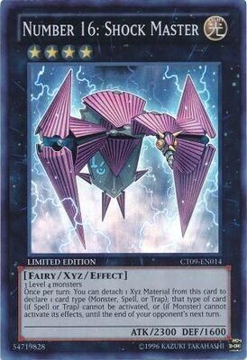 SJ Number 16: Shock Master - CT09-EN014 - Super Rare
Yu-Gi-Oh! Promo Cards