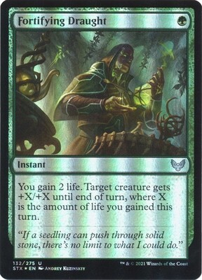 Fortifying Draught 132/275 - Foil Strixhaven: School of Mages Foil Singles