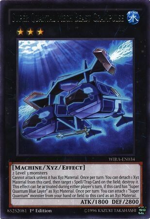 Super Quantal Mech Beast Grampulse - WIRA-EN034 - Rare 1st Edition Wing Raiders 1st Edition Singles