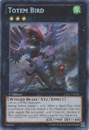 Totem Bird - LTGY-EN086 - Secret Rare 1st Edition
Lord of the Tachyon Galaxy 1st Edition Singles (Espanol)