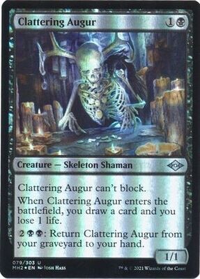 Clattering Augur 079/303 - Foil
Modern Horizons 2 Foil Singles