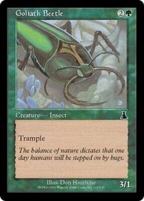 Goliath Beetle 107/143 - Urza&#39;s Destiny Singles (Español)