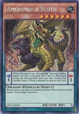 Amorphage Sloth - SHVI-EN030 - Secret Rare 1st EditionShining Victories 1st Edition Singles *español*