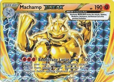 Machamp Break - 60/108 - Break Rare
XY: Evolutions Singles