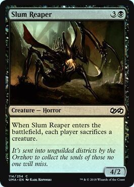 Slum Reaper 114/254 - Foil Ultimate Masters Foil Singles