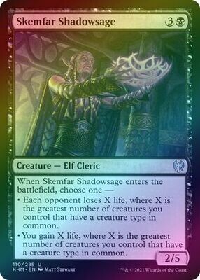 Skemfar Shadowsage 110/285 - Foil Kaldheim Foil Singles