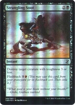 Strangling Soot 140/289 - Foil Time Spiral Remastered Foil Singles