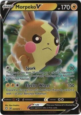 Morpeko V - 037/072 - Ultra Rare
Shining Fates Singles