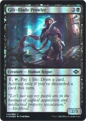 Gilt-Blade Prowler 086/303 - Foil Modern Horizons 2 Foil Singles
