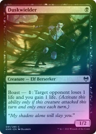 Duskwielder 091/285 - Foil Kaldheim Foil Singles