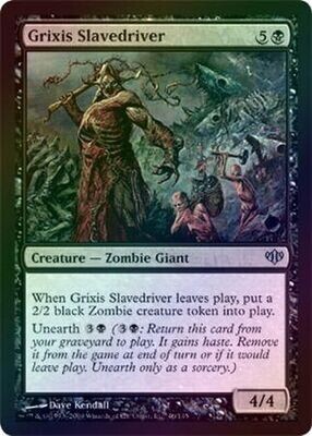 Grixis Slavedriver - Foil
Conflux Foil Singles