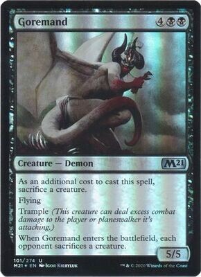Goremand 101/274 - Foil
Magic 2021 (M21) Foil Singles