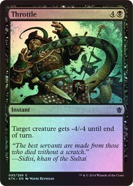 Throttle - Foil 093/269
Khans of Tarkir Foil Singles(Español)