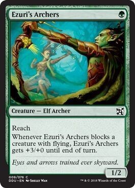 Ezuri&#39;s Archers Duel Decks Elves vs. Inventors Singles