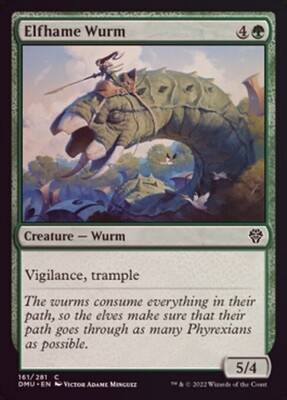 Elfhame Wurm 161/281 - Foil
Dominaria United Foil Singles