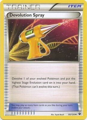 Devolution Spray - 95/124 - Uncommon XY: Fates Collide Singles
