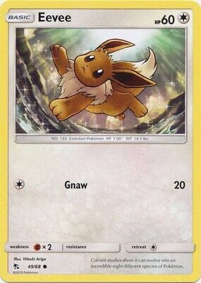 Eevee - 49/68 - Common Hidden Fates Singles