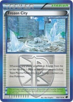 Frozen City - 100/116 - Uncommon Black &amp; White 9: Plasma Freeze Singles