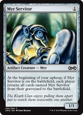 Myr Servitor 230/254 Ultimate Masters Singles