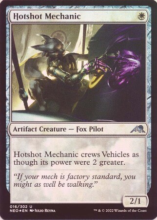 Hotshot Mechanic 016/302 - Foil
Kamigawa Neon Dynasty Foil Singles